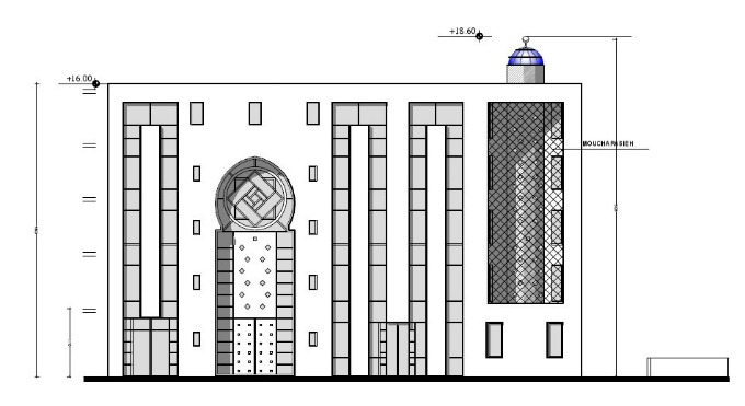 Première pierre pour la mosquée de Nanterre