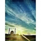Mosquée prise par un iphone via Instagram