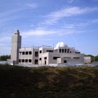 La grande mosquée de Cergy en construction