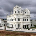 La grande mosquée blanche de Galle Sri Lanka